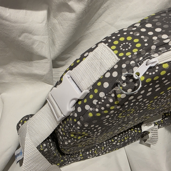 My Brest Friend Nursing Support Pillow Machine Washable Cover Gray Dots - Picture 5 of 10